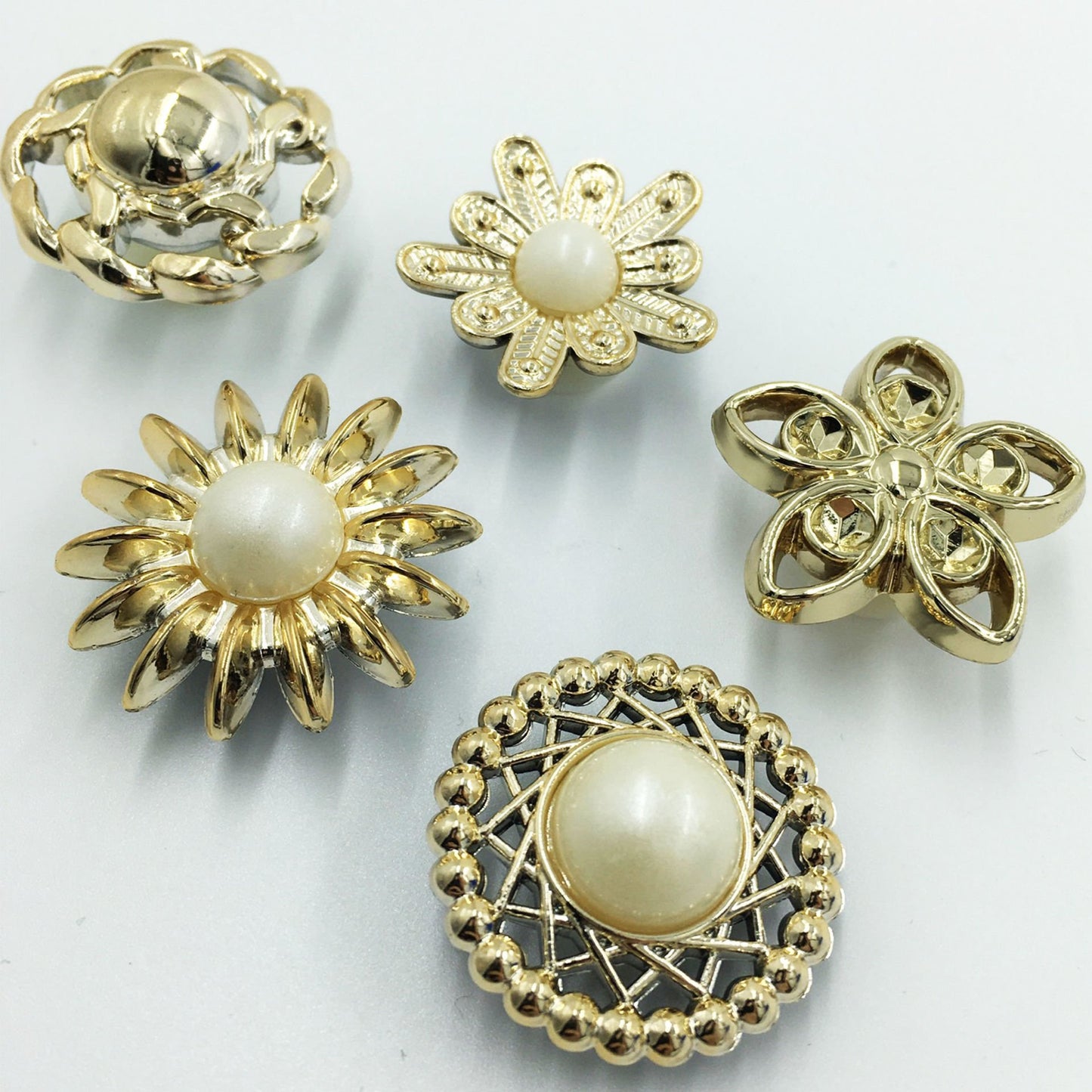 Crocssocks-Çiçek gold serisi